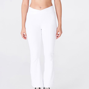 Conjunto Deportivo de Dos Piezas para Mujer, con Logotipo Personalizado, Diseño Sólido, para Yoga, Gimnasio, Tallas Grandes, Transpirable, de Secado Rápido - Product Image 2