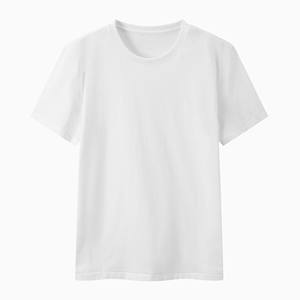 T-shirt à manches courtes à col rond brodé en coton de haute qualité confortable respirant pour hommes et femmes marque en gros - Product Image 4