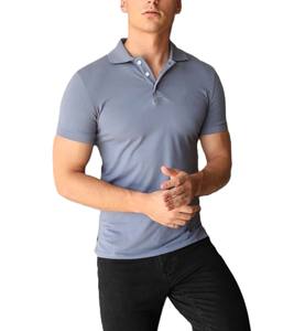 เสื้อโปโลผู้ชายสไตล์ใหม่สำหรับฤดูร้อน2025คอปกมีกระดุม - Product Image 3