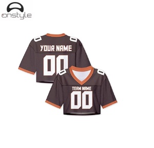 Camisetas de fútbol personalizadas de secado rápido transpirables para mujer, ropa de equipo personalizada con nombre y número para fútbol - Product Image 3