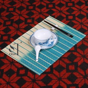 Napperon en jonc de mer naturel tissé à la main de haute qualité pour table à manger, tapis de table écologique résistant à la chaleur fabriqué au Vietnam - Product Image 4