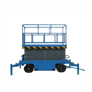 Rápido-instalação o portátil Scissor elevadores eficientes do carro do elevador para o trabalho elevado