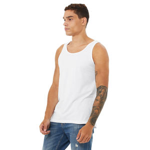 Camiseta Deportiva Personalizada de Alta Calidad para Hombre, Ropa de Gimnasio Sexy para Hombre, Camiseta sin Mangas Informal al por Mayor - Product Image 2