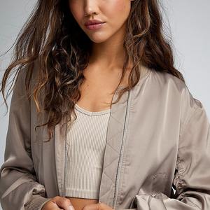 2025 nouveau Offre Spéciale dames mode vêtements chaud hiver couleur unie femmes Bomber veste pour femmes de haute qualité vêtements de rue - Product Image 3