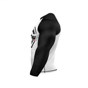 Camiseta de Manga Larga para Hombre, Estilo Ecuestre, Sublimación Personalizada, Camiseta de Jiu Jitsu, Diseña Tu Propia Camiseta - Product Image 2