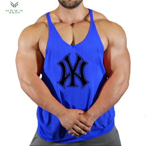 Camisetas sin mangas atléticas para gimnasio y entrenamiento para hombre, camisetas sin mangas transpirables de secado rápido para culturismo, camisetas sin mangas de talla grande personalizables OEM - Product Image 2