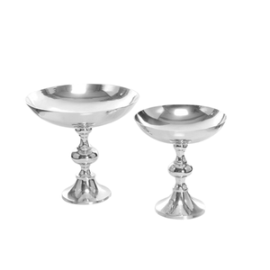 Vintage Designer Silver Plating Candle <b>Holder</b> and <b>Tealight</b> <b>Holder</b> Set OF 2 Pieces For Home & Restaurant Wedding Decorative Items - Product Image 1