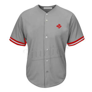 Uniforme de Béisbol Juvenil Camiseta de manga corta impresa personalizada para hombres Ropa deportiva Conjunto de camiseta de béisbol - Product Image 5