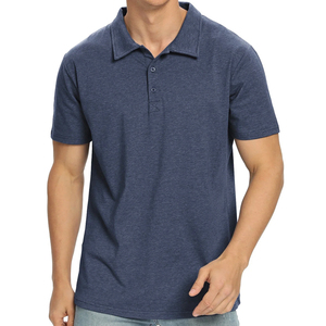 Chemises polo pour hommes de haute qualité en coton à manches courtes Parfaites pour le bureau et les vêtements décontractés en plein air Avec un prix abordable Service OEM - Product Image 3