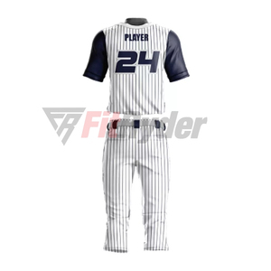 Uniforme de béisbol de hombre de último diseño con logotipo personalizado, secado rápido, transpirable, impresión por sublimación personalizada, uniforme de béisbol para hombre - Product Image 2