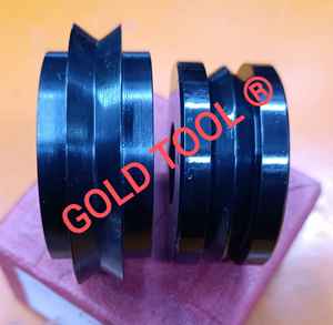 Machine de rainurage de bracelet en or Construction en métal en acier et en caoutchouc durable - Product Image 4