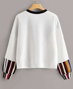 Cotton Korean <b>Women</b> <b>Long</b> Sleeves Pullover Hoodie <b>Women's</b> <b>Sweatshirt</b> in High Quality <b>for</b> <b>Women</b> - Product Image 2