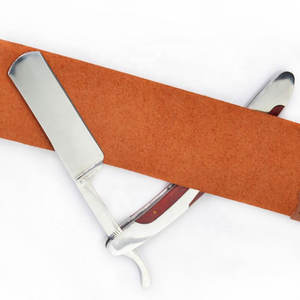 Navaja de Afeitar Profesional de Madera para Barbería, Marca Privada - Product Image 2