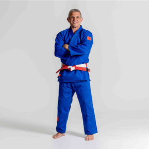 Uniforme de Judo Transpirable con Logotipo Personalizado y Color Personalizado, Impreso en Serigrafía, para Entusiastas de las Artes Marciales, Tejido Doble, 340g, Algodón - Product Image 1