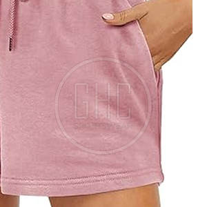 Personalizable Color Nuevo Estilo Mujeres Sweat Short Para Venta En Línea Mujeres Sweat Shorts En Bajo Moq - Product Image 6