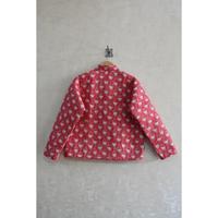 Veste réversible en coton tissé à la main pour femmes, écologique, imprimé floral, manches longues, style ethnique, vêtements d'hiver, boutonnée