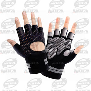 Gants d'entraînement de gymnastique en cuir épais pour l'entraînement de musculation d'exercice sportif et les gants d'entraînement rembourrés d'haltérophilie - Product Image 5