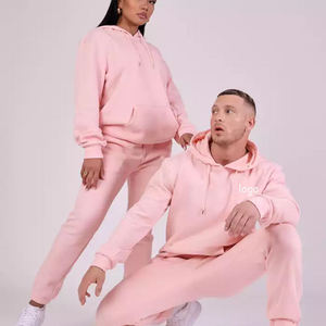 Jersey de calidad superior, sudadera lisa y pantalones de chándal, chándal Unisex, chándal 100% de algodón con logotipo personalizado para hombres y mujeres - Product Image 6