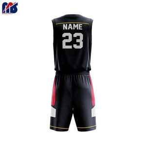 Uniforme de basket-ball pour hommes de haute qualité 100% polyester léger nouveau design vêtements de basket-ball d'entraînement en gros sur mesure - Product Image 6