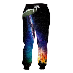 Pantalon de survêtement d'entraînement de gymnastique respirant 100% polyester Sublimation léger confortable vêtements actifs pantalon de Jogging d'entraînement - Product Image 1