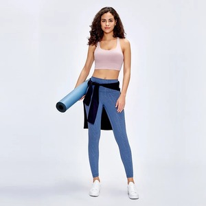 Noir camouflage/imprimé léopard/solide Yoga pantalon femmes athlétique course Fitness entraînement Gym Sport taille haute Push Up Yoga Leggings - Product Image 3
