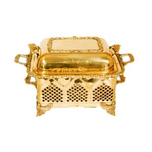 Calentador de alimentos de diseñador, plato de frotamiento, vajilla para fiesta de boda, decoración para Buffet, plato de frotamiento, cocina de Hotel, catering - Product Image 4