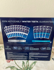 Mua mào cho dải trắng 3D tối cao cấp 28 Dải làm trắng răng để sử dụng tại nhà hoàn toàn mới & niêm phong nhà máy! - Product Image 2