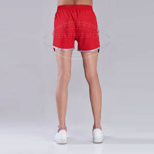 Shorts de course décontractés respirants pour hommes, technologie de séchage rapide, taille à cordon de serrage, matière coton/polyester, haute performance, usage quotidien - Product Image 2