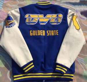 Wholesale Custom Logo Varsity Jacket Stand Collar Front Logo Position Genuine Leather Custom Colors Stylish Winter Unisex Coat - Product Image 5