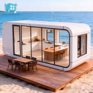 Новая модель модульного дома Apple House, Apple Cabin, сборный дом-кабина, мини-дом, оптовая продажа, роскошный сборный дом-капсула - Product Image 1