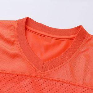 2025 Jersey de fútbol americano hecho a medida Diseño de malla transpirable con opción de talla grande Uniforme de fútbol americano - Product Image 3