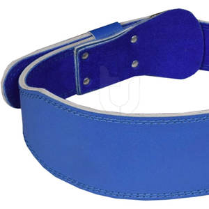 Haute qualité personnalisable adulte Gym Fitness ceinture d'haltérophilie respirant cuir de vachette confortable réglable pour la sécurité - Product Image 6