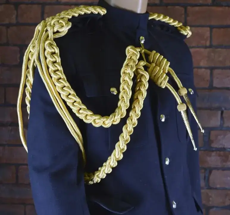 Uniforme de banda de marcha para hombre, chaqueta de alta calidad de algodón y lana de poliéster, personalizada, venta al por mayor