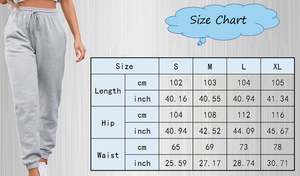 Pantalons de survêtement surdimensionnés pour femmes de haute qualité Slim Fit Joggers avant plat décontracté doux respirant Premium polaire pantalon pour l'hiver - Product Image 5