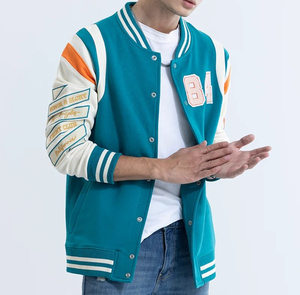 Fabricant de veste universitaire personnalisée, vente en gros de vestes Letterman pour hommes femmes enfants, vestes d'université brodées de haute qualité - Product Image 3