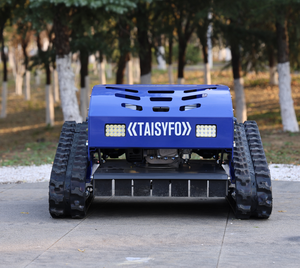 Cortadora de Césped Profesional a Control Remoto, 9HP, de Gasolina, con Orugas, para Pendientes, Ancho de Corte de 550mm, Cortadora de Césped RC - Product Image 6