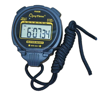 Stopwatch jam tangan Digital untuk olahraga, arloji Digital tahan air dengan fungsi mati