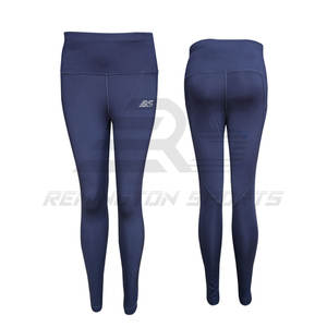 New Women's Sports Pants Polyester Plus Size Fitness with <b>Pocket</b> Yoga <b>Leggings</b> - Product Image 1
