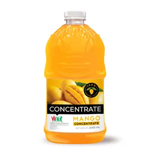 2L bottle VINUT 100% mango juice Concentrate Vietnam Suppliers Manufacturers