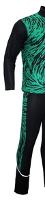 Latest Fashion Zipper Streetwear Tracksuit Casual Sportswear Unisex Stylish Comfortable Two-Piece Training Suit 100% <b>Polyester</b> - Product Image 2