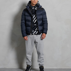 Nouveau design OEM Veste polaire pour hommes Veste d'hiver Streetwear Forte demande 100% Polyester Veste bulle d'hiver pour hommes personnalisée - Product Image 2