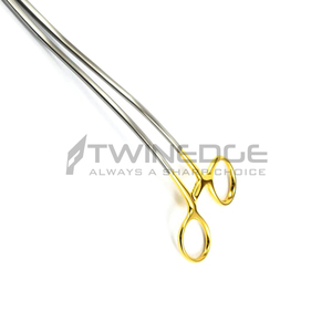 Fórceps de soporte de aguja Bozeman de alta calidad | Soporte de aguja de carburo de tungsteno | Instrumentos quirúrgicos de ginecología de acero inoxidable - Product Image 6