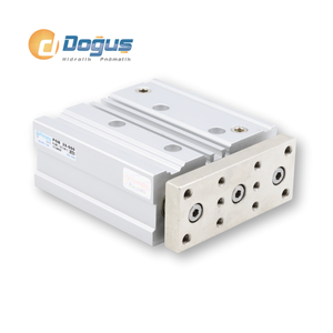 Cilindro Neumático Magnético de Doble Rodamiento Serie PGB 63, Estructura de Acero y Aluminio, Componentes Principales del Pistón, Nuevo y Usado - Product Image 3
