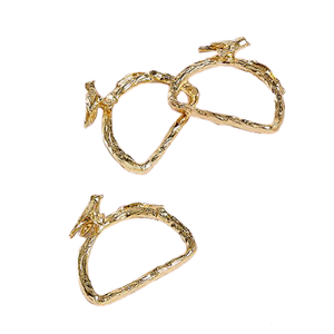 Servilleteros de aluminio de la mejor calidad, evento, boda, fiesta de cumpleaños, decoración de mesa, servilleteros, anillos de tejido de Home Arts - Product Image 5