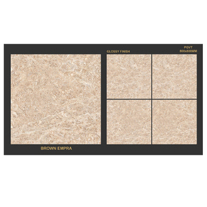 Carreau de marbre au sol en porcelaine émaillée 800x800 de conception moderne pour l'intérieur de la salle de bain et la décoration murale de la villa - Product Image 5