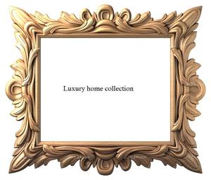 Marco de espejo de madera maciza de lujo con trabajo hecho a mano refinado y elegancia tradicional para interiores de dormitorios Premium - Product Image 6