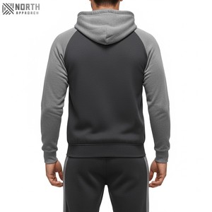 Venta al por mayor señoras de algodón gimnasio sudaderas con capucha de manga larga chándal con rayas logotipo personalizado Casual chándal con capucha para las mujeres de lujo - Product Image 2