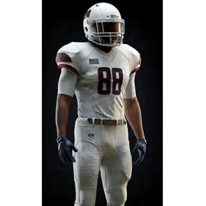 Ensemble d'uniformes de football sportif, maillot à manches courtes américain, ensembles de pantalons américains, OEM, uniformes américains - Product Image 2