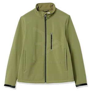 Veste Softshell de haute qualité pour hommes Logo personnalisé Slim tricoté avec tissu de toile de haute qualité fait motif de lettre du Pakistan - Product Image 1