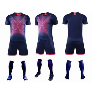 Personalizable Adultos Fútbol Jersey Deportes Uniforme Verano OEM Servicio con Logo Impreso 100% Poliéster Impermeable - Product Image 5